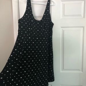 Torrid black kitty print dress